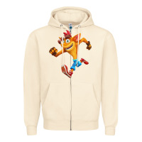 Sandshell CRASH BANDICOOT Zipper Hoodie - linhVisuals