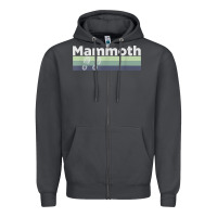 Smoke retro hiking boottrail running   mammoth california t shirt Zipper Hoodie - linhVisuals