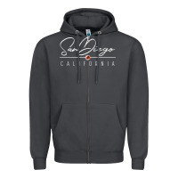 Smoke san diego ca sweatshirt Zipper Hoodie - linhVisuals