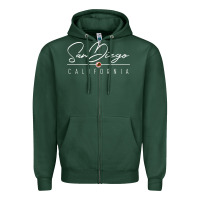 San Diego Ca Sweatshirt Zipper Hoodie | Teevron