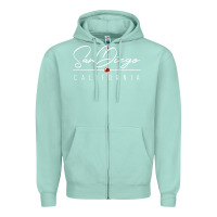 Seafoam san diego ca sweatshirt Zipper Hoodie - linhVisuals