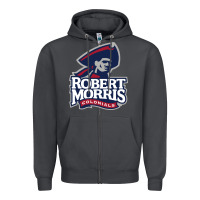Smoke the robert morris colonials Zipper Hoodie - linhVisuals