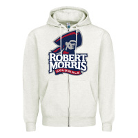 Oatmeal Heather the robert morris colonials Zipper Hoodie - linhVisuals