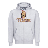 Heather Grey acadie–titan-bathurst Zipper Hoodie - linhVisuals