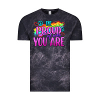 Cloud Black Be Proud Of Who You Are Vintage Tee - BundleAndBundleShop