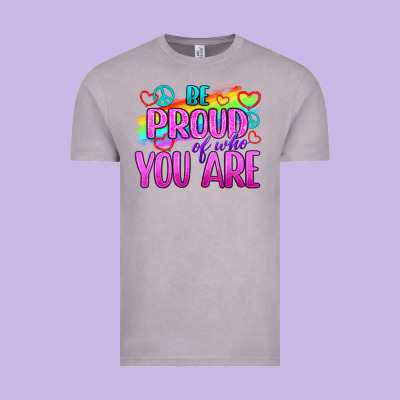 Be Proud Of Who You Are Vintage Tee Designed By Bundleandbundleshop