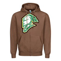 Chestnut knights-london-merch Zipper Hoodie - linhVisuals