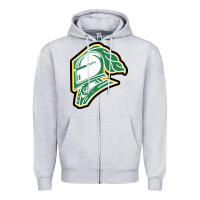Heather Grey knights-london-merch Zipper Hoodie - linhVisuals