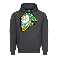 Smoke knights-london-merch Zipper Hoodie - linhVisuals