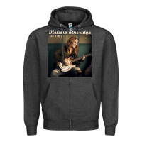 Charcoal Heather Melissa Etheridge Zipper Hoodie - linhVisuals