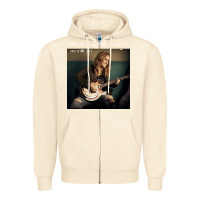 Sandshell Melissa Etheridge Zipper Hoodie - linhVisuals