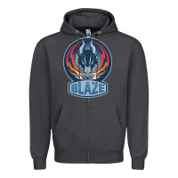 Smoke coventry blaze Zipper Hoodie - linhVisuals