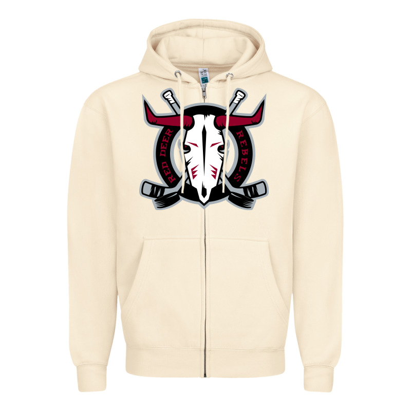 Deer-red-rebels Zipper Hoodie by linhVisuals | Teevron