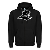 Black providence friars Zipper Hoodie - linhVisuals