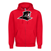 Red providence friars Zipper Hoodie - linhVisuals