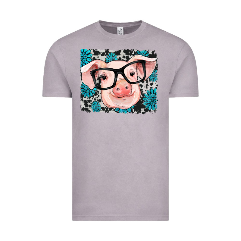 Gemstone And Cowhide Pig Vintage Tee by RanaPortraitStore | Teevron
