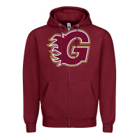 Guildford Flames Zipper Hoodie | Teevron