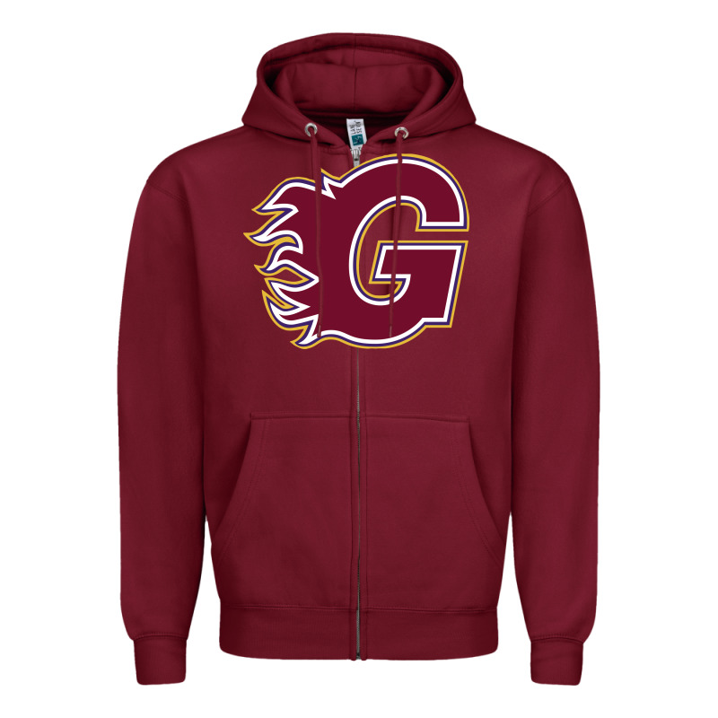 Guildford Flames Zipper Hoodie by linhVisuals | Teevron