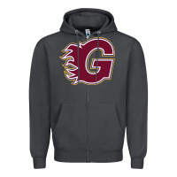Smoke guildford flames Zipper Hoodie - linhVisuals