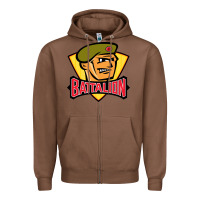 Chestnut north-battalion-bay Zipper Hoodie - linhVisuals