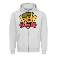 Dove Grey north-battalion-bay Zipper Hoodie - linhVisuals