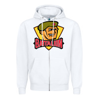 White north-battalion-bay Zipper Hoodie - linhVisuals