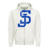 Oatmeal Heather san jose state Zipper Hoodie - linhVisuals