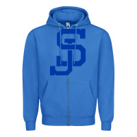 True Royal san jose state Zipper Hoodie - linhVisuals