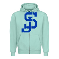 Seafoam san jose state Zipper Hoodie - linhVisuals