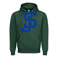 Sports Green san jose state Zipper Hoodie - linhVisuals