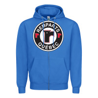 True Royal remparts-quebec Zipper Hoodie - linhVisuals