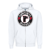 Remparts-quebec Zipper Hoodie | Teevron