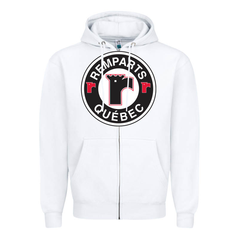 Remparts-quebec Zipper Hoodie by linhVisuals | Teevron