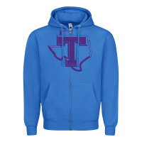 True Royal tarleton tontexas Zipper Hoodie - linhVisuals