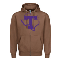 Chestnut tarleton tontexas Zipper Hoodie - linhVisuals