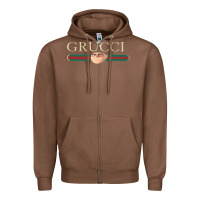 Chestnut new grucci tshirt Zipper Hoodie - linhVisuals