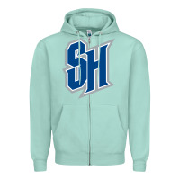 Seafoam seton hall pirates Zipper Hoodie - linhVisuals
