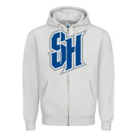 Dove Grey seton hall pirates Zipper Hoodie - linhVisuals