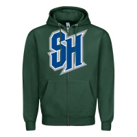 Sports Green seton hall pirates Zipper Hoodie - linhVisuals