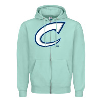 Seafoam columbus clippers Zipper Hoodie - linhVisuals