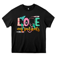 Black Love my patients Heavy Core Tee - CowGirlArtShop