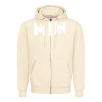 Sandshell Motionless In White Zipper Hoodie - linhVisuals