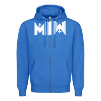 True Royal Motionless In White Zipper Hoodie - linhVisuals