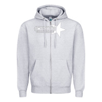 Heather Grey ROCK STAR Zipper Hoodie - linhVisuals