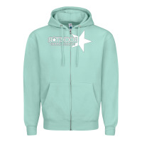 Seafoam ROCK STAR Zipper Hoodie - linhVisuals