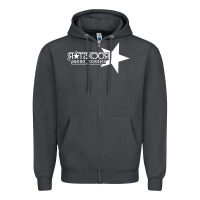 Smoke ROCK STAR Zipper Hoodie - linhVisuals