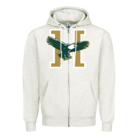 Husson  Eagles Zipper Hoodie | Teevron