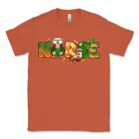 Copper St. Patrick's Day Nurse with gnome Classic Tee - HowdyJamesFarm