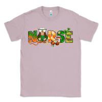 Lilac St. Patrick's Day Nurse with gnome Classic Tee - HowdyJamesFarm