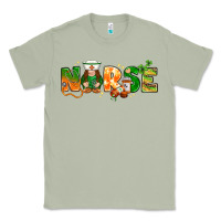 Matcha St. Patrick's Day Nurse with gnome Classic Tee - HowdyJamesFarm